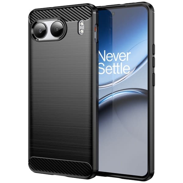 Carbon Flex OnePlus Nord 4 cover - Sort