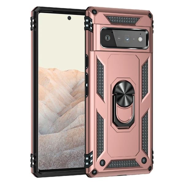 Bofink Combat Google Pixel 6 Pro deksel - Rose Gull