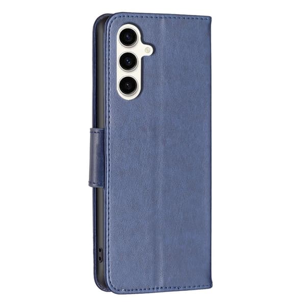 Sommerfugl Samsung Galaxy S23 Fe Flip Etui - Mørkeblå