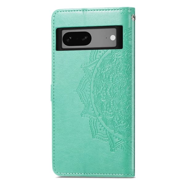 Mandala Google Pixel 7a Flip Fodral - Grön