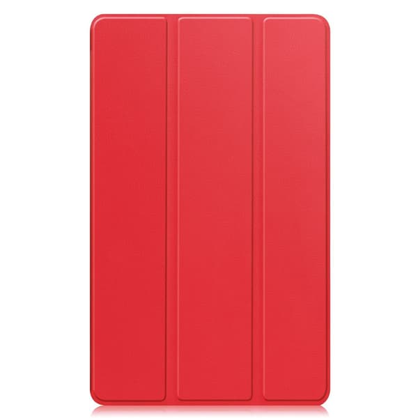 Samsung Galaxy Tab A11-etui Anti-Drop læderstativ til tablet - Rød