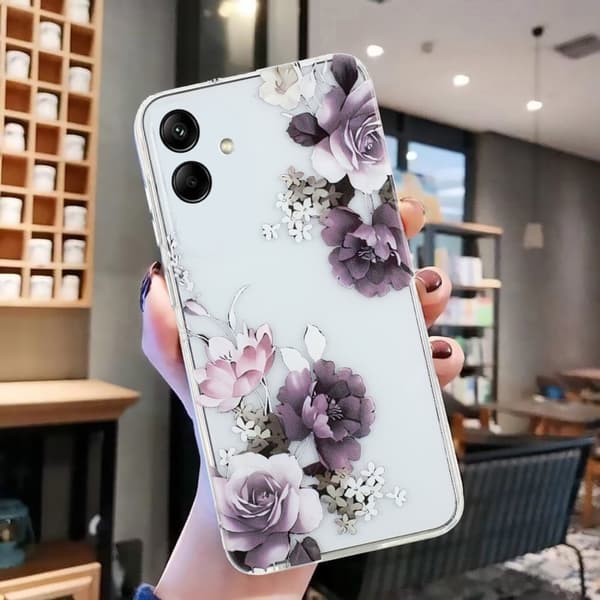 Imagine Samsung Galaxy A06 deksel - Lilla Pion