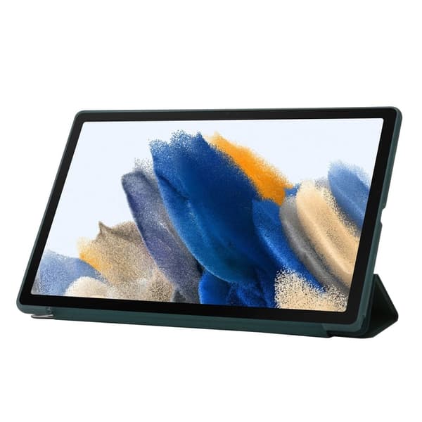 Samsung Galaxy Tab A8 10.5 (2021) silikoneetui i V-foldet stil - Sort
