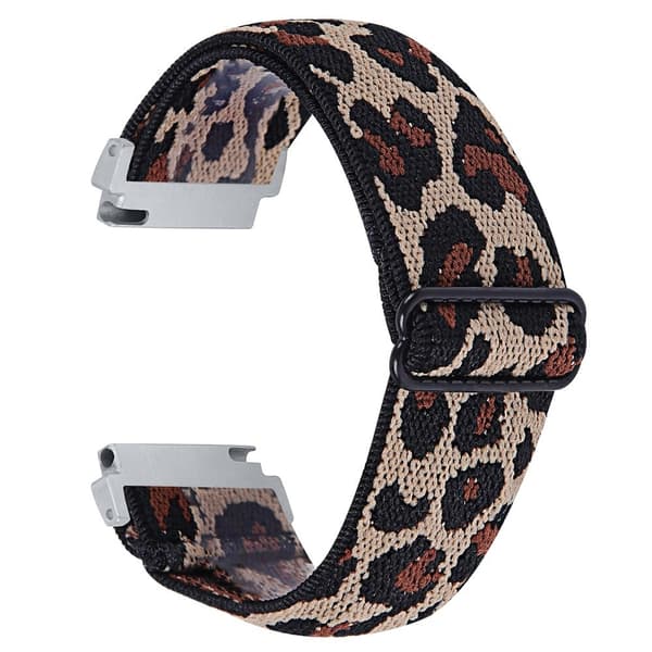 SyncUp barneklokke Jacquard elastisk nylonrem med justerbart smartklokkebånd - Style A