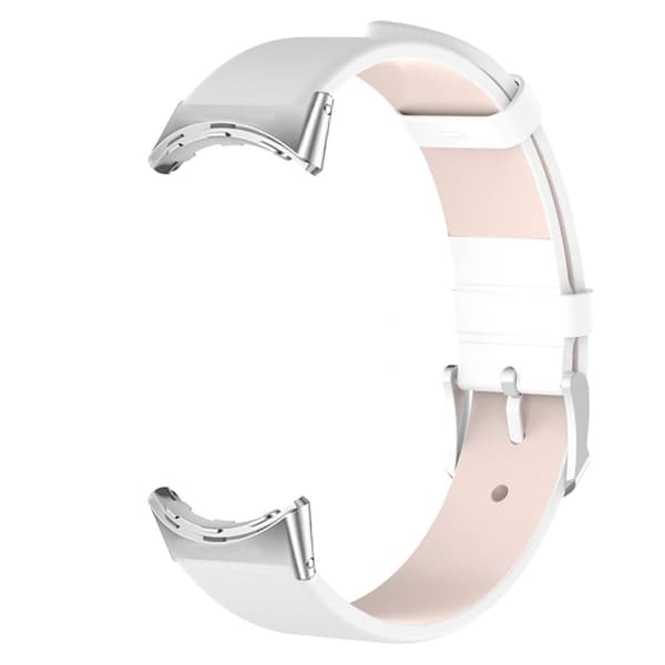 Enkel urrem i læder til Google Pixel Watch - Hvid