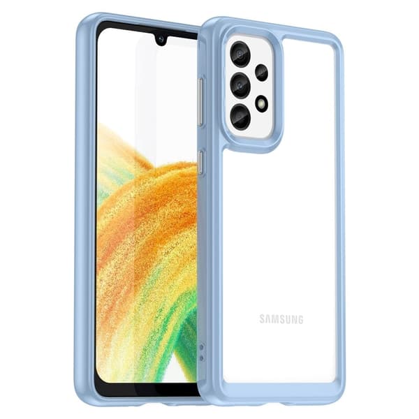 Samsung Galaxy A33 5G smart akryldeksel - Blå