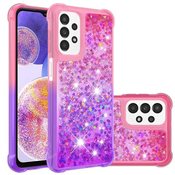 Princess Samsung Galaxy A23 deksel - Rosa / Lilla