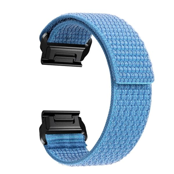 26 mm nylonrem for Garmin-klokke - Himmelblå