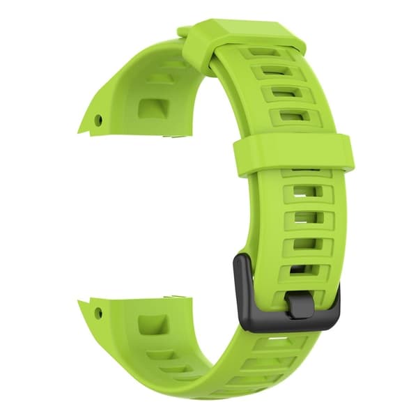 Silikoneurrem Garmin Instinct Tactical / Instinct Tide / Instinct 2 / Instinct Håndledsrem med sort spænde - Lime
