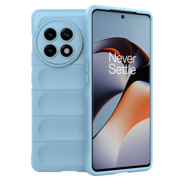 Blødt grebsformet cover til OnePlus 11R / OnePlus Ace 2 - Blå