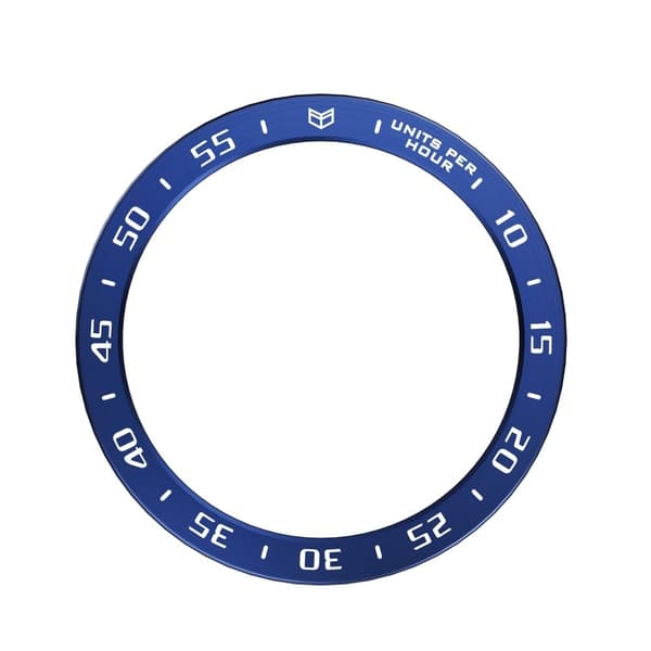 Samsung Galaxy Watch 5 (44mm) styling-klockring - Blå / Vit