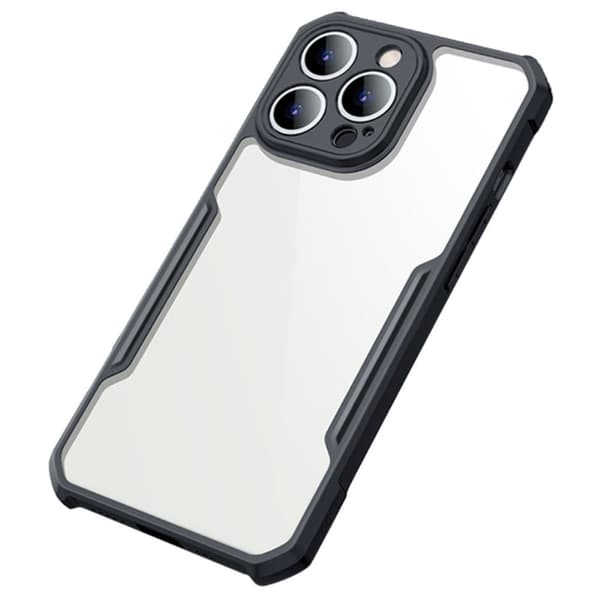 Støtsikkert hybriddeksel for iPhone 13 Pro Max - Svart