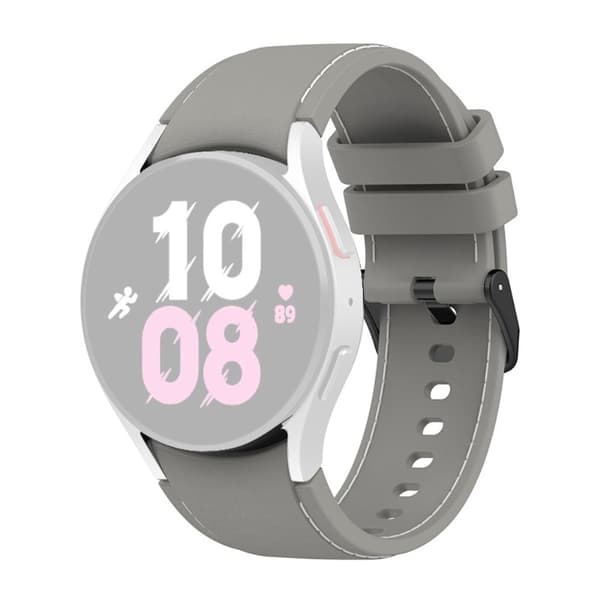 Samsung Galaxy Watch 5 / 4 / 3 (41mm) silikone urrem - Grå / Grå