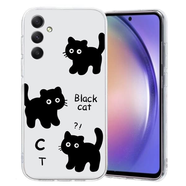 Imagine Samsung Galaxy A07 cover - Sort Kat