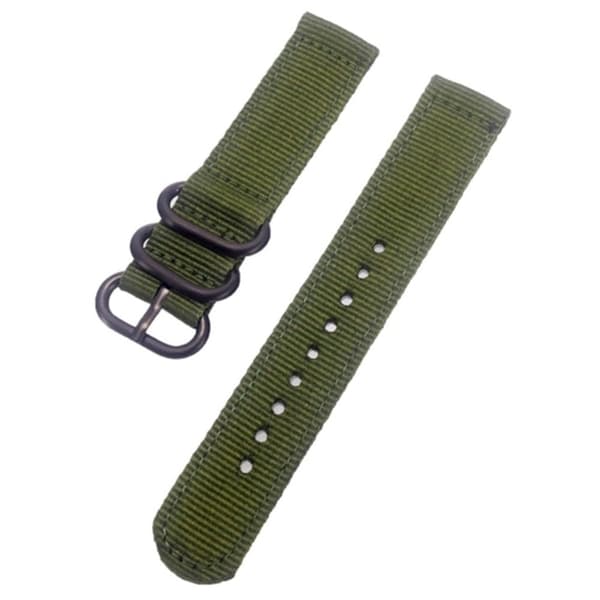 20mm Universal nylon hihna - Armeijan Vihreä