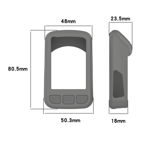 Wahoo Elemnt Bolt V2 silikonöverdrag - Svart
