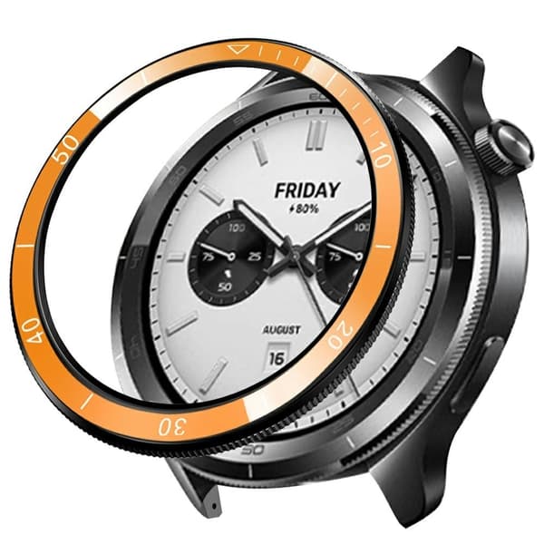 Xiaomi Watch S4 / S3 Numbers Dot Design PC Bezel Smartwatch Protective Ring