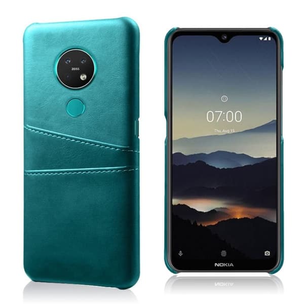 Dual Card etui - Nokia 7.2 / 6.2 - Grønn