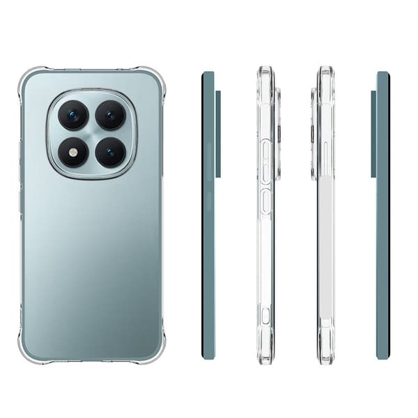 Erittäin ohut läpinäkyvä kotelo Xiaomi Redmi Note 15 Pro Plus
