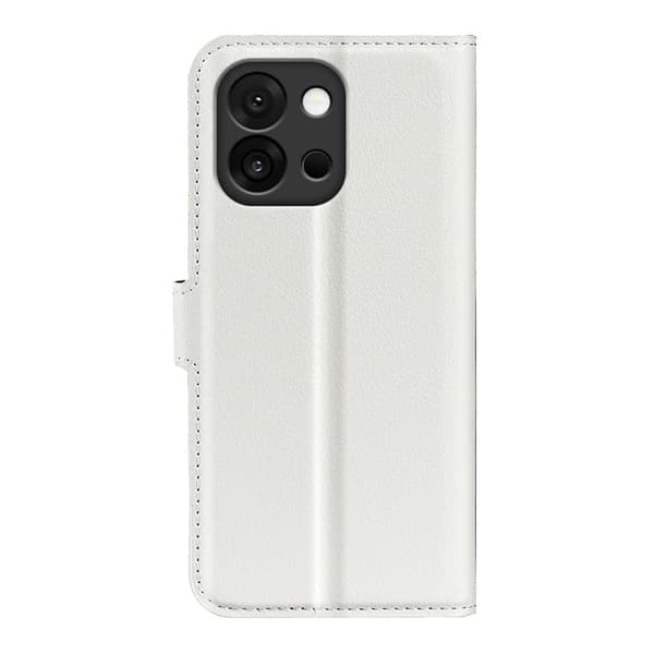 Klassisk OnePlus 13T flip etui - Hvid