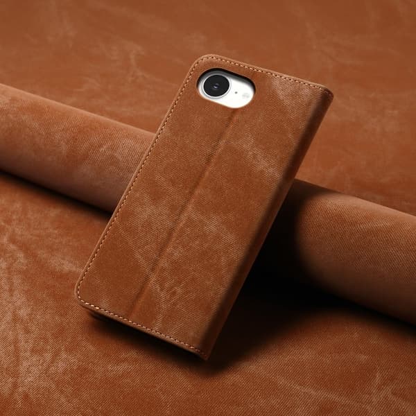 Jeans iPhone 16e fodral - Kaffe
