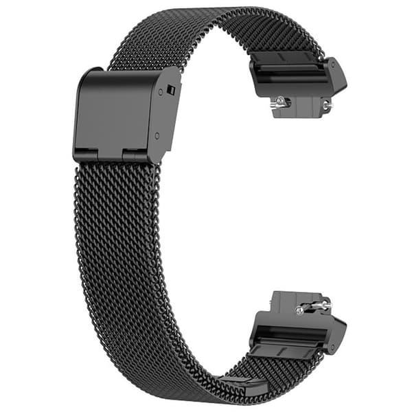 Fitbit Inspire 3 rustfritt stålrem med spenne - Svart