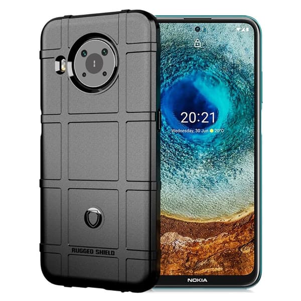 Rugged Shield Suojakotelo Nokia X10 / X20 - Musta