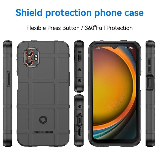 Rugged Shield Samsung Galaxy XCover7 Pro Cover - Sort