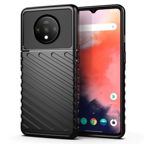 Thunder OnePlus 7T kuoret - Musta