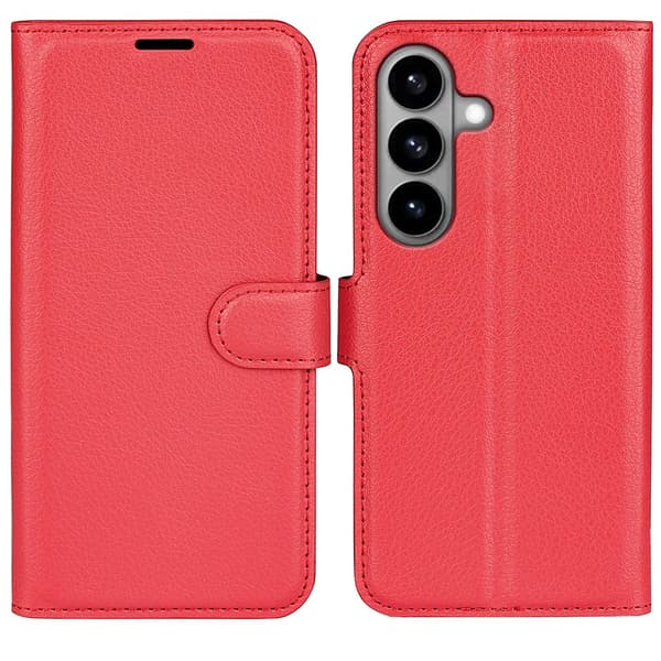 Classic Samsung Galaxy S26 flip etui - Rød