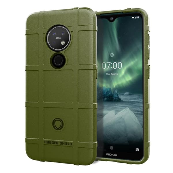 Robust Shield Nokia 7,2 etui - Army Grønn
