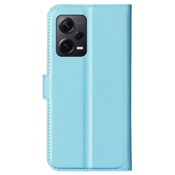 Klassisk Xiaomi Redmi Note 12 Pro Plus Flip Etui - Blå