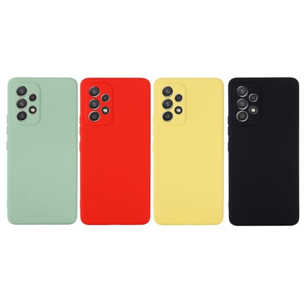 Matte Liquid Samsung Galaxy A33 5G silikone cover - Sort