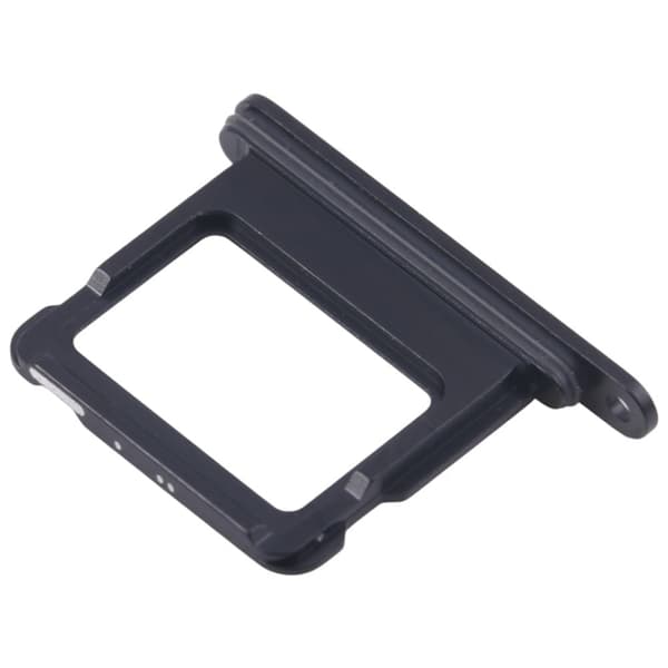 iPhone 16 Plus OEM enkelt SIM-kortholder til udskiftning (uden logo) - Sort
