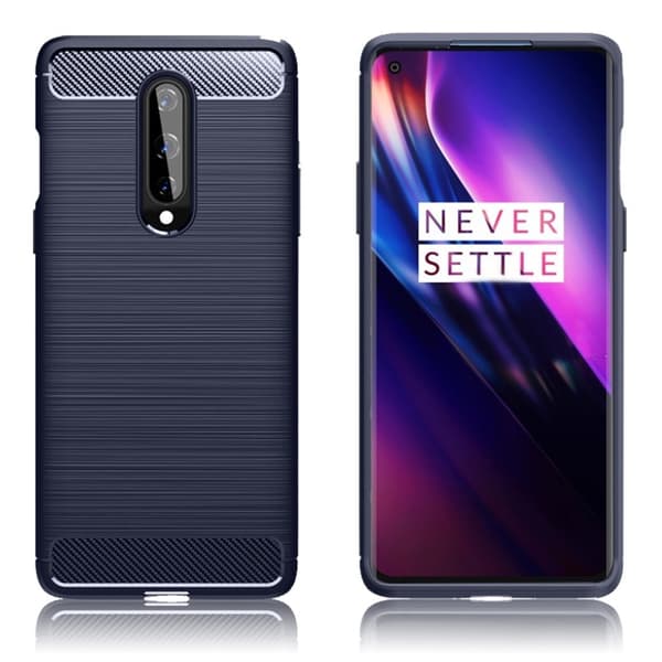 Carbon Flex kuoret - OnePlus 8 - Sininen