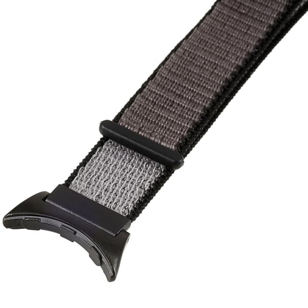 Google Pixel Watch-klokkerem i nylon - Grå / Svart