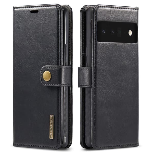 DG.Ming Google Pixel 6 Pro 2-in-1 Pung Etui - Sort
