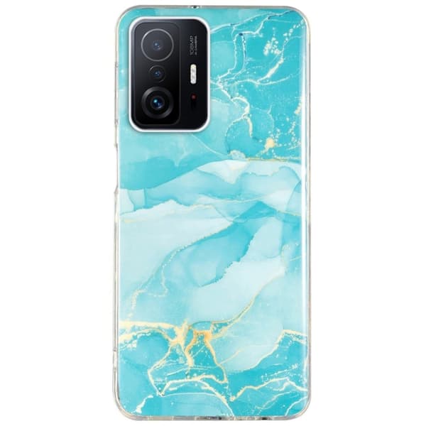 Marble Xiaomi 11T / 11T Pro Etui - Grøn