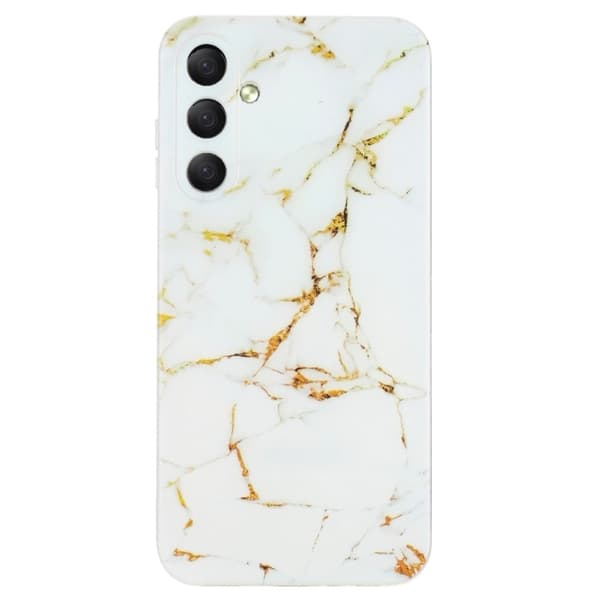 Marble design Samsung Galaxy A16 cover - Hvid
