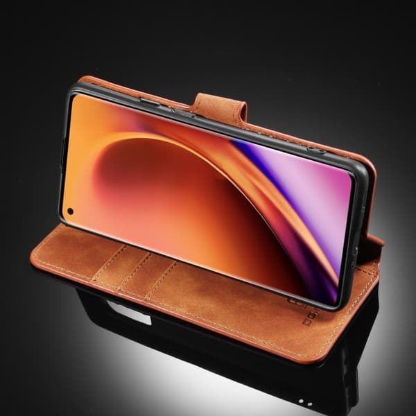 DG.MING OnePlus 8 Pro Retro Etui - Brun