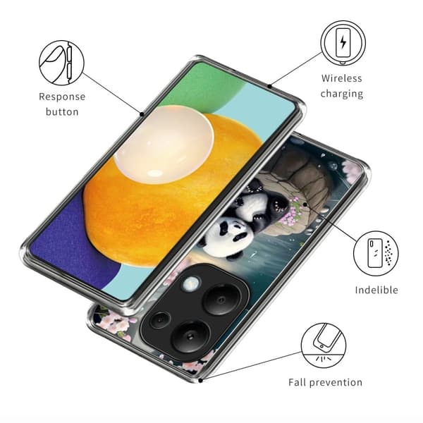 Vibe Xiaomi Redmi Note 13 Pro 4G deksel - Panda