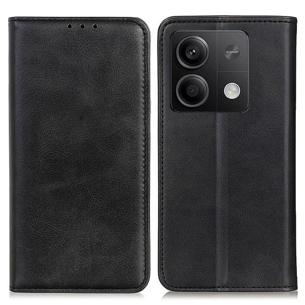 Xiaomi Redmi Note 13 5G  læderetui med pung - Sort