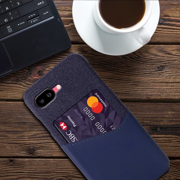 Bofink Google Pixel 9a cover med kortholder - Blå
