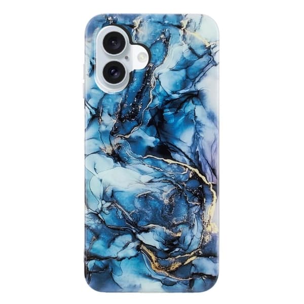 Marble design iPhone 17 cover - Grå