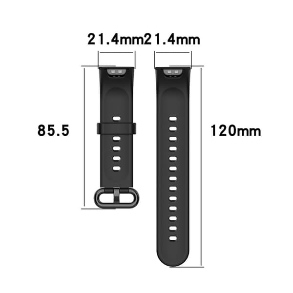 Xiaomi Redmi Watch 2 / Watch 2 Lite solid silikonklokkerem - Mørkeblå