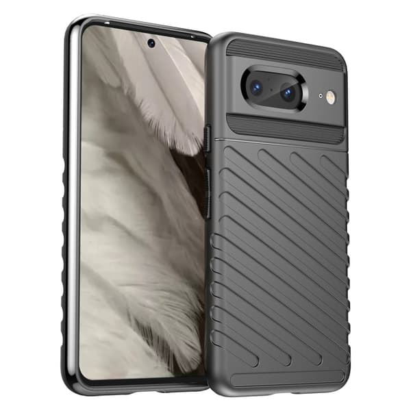 Thunder Google Pixel 8 Etui - Sort