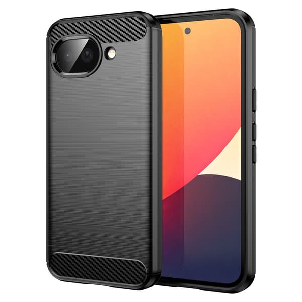 Carbon Flex Google Pixel 10a cover - Sort