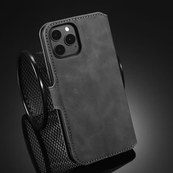 DG.Ming Retro iPhone 12 Pro / iPhone 12 fodral - Silver/Grå