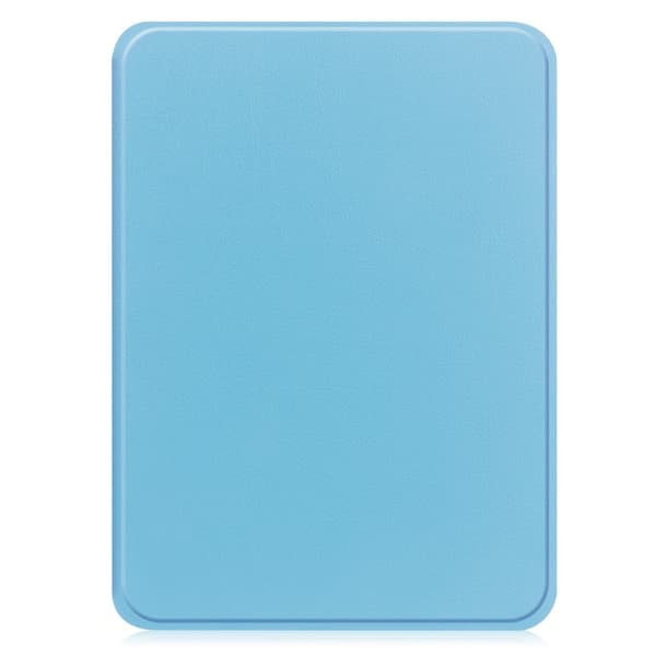 Amazon Kindle Paperwhite (2024) Etui Bumpresistent og PU E-Reader Cover Support Auto Wake / Sleep - Himmelblå