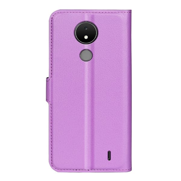 Klassisk Nokia C21 Flip Etui - Lilla
